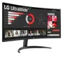 LG 34WR50QK-B Monitor UltraWide Curvo 34 Pulgadas WQHD 100 Hz Negro